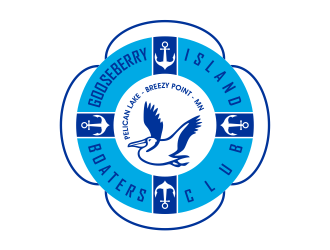 Gooseberry Island Boaters Club  logo design by cintoko
