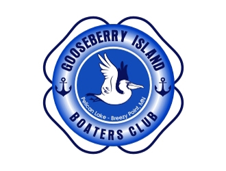 Gooseberry Island Boaters Club  logo design by aladi