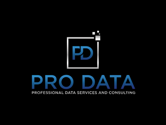 PRO DATA, professional data services and consulting. logo design by bomie