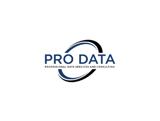 PRO DATA, professional data services and consulting. logo design by johana