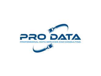 PRO DATA, professional data services and consulting. logo design by alby