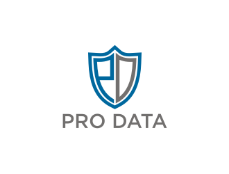 PRO DATA, professional data services and consulting. logo design by rief
