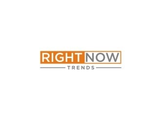 Right Now Trends logo design by bricton