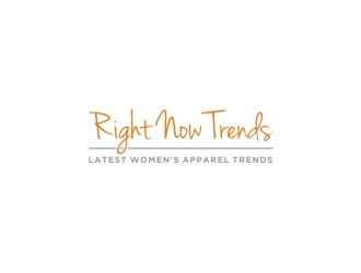 Right Now Trends logo design by bricton