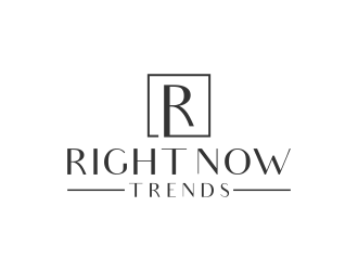 Right Now Trends logo design by sitizen
