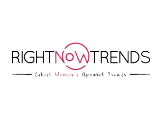 Right Now Trends logo design by Suvendu