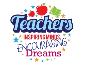 Teachers: Inspiring Minds, Encouraging Dreams logo design by MAXR
