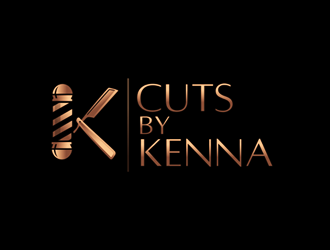 Cuts by Kenna logo design by megalogos