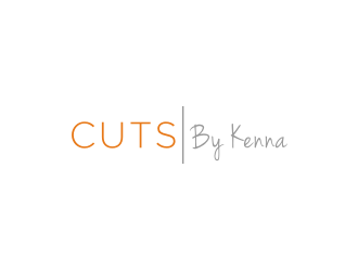 Cuts by Kenna logo design by bricton