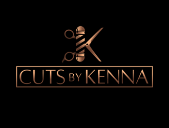 Cuts by Kenna logo design by megalogos