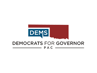Democrats for Governor PAC logo design by checx