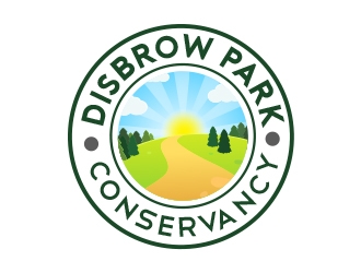 Disbrow Park Conservancy logo design by fawadyk