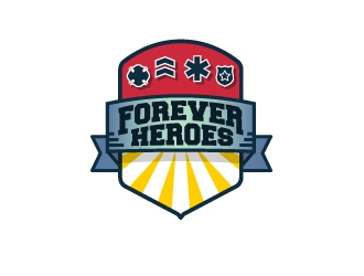 Forever Heroes Foundation logo design by KapTiago