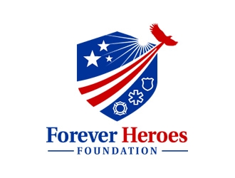 Forever Heroes Foundation logo design by Coolwanz