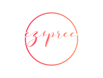 ezspree logo design by BlessedArt
