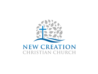 New Creation Christian Church logo design by bomie
