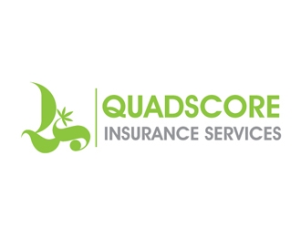 QuadScore Insurance Services logo design by logoguy