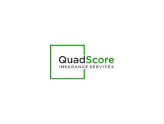 QuadScore Insurance Services logo design by ammad