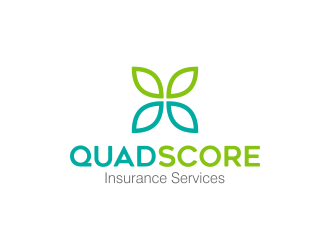 QuadScore Insurance Services logo design by Panara