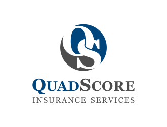 QuadScore Insurance Services logo design by pakNton