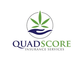 QuadScore Insurance Services logo design by REDCROW