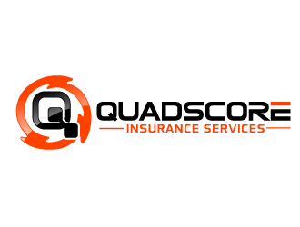 QuadScore Insurance Services logo design by THOR_