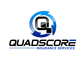 QuadScore Insurance Services logo design by THOR_
