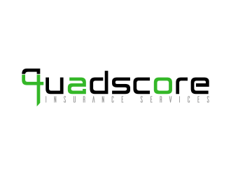 QuadScore Insurance Services logo design by DeyXyner