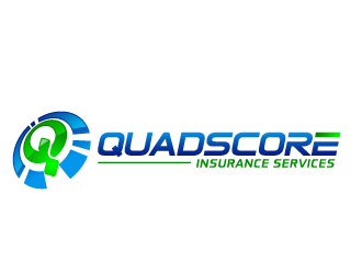 QuadScore Insurance Services logo design by THOR_