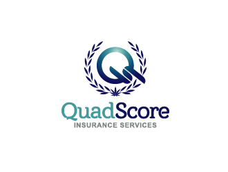 QuadScore Insurance Services logo design by firstmove