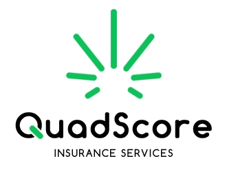 QuadScore Insurance Services logo design by reysirey