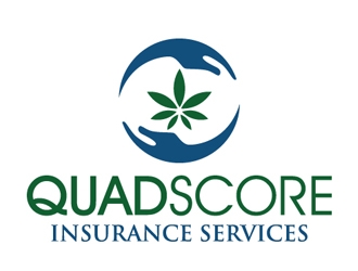 QuadScore Insurance Services logo design by logoguy