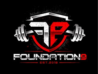 Foundation 9  logo design by REDCROW