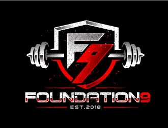 Foundation 9  logo design by REDCROW