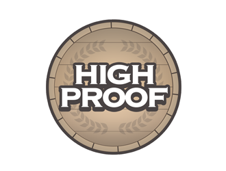 High Proof logo design by kunejo
