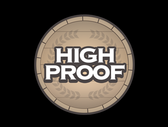 High Proof logo design by kunejo