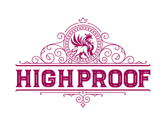 High Proof logo design by gcreatives