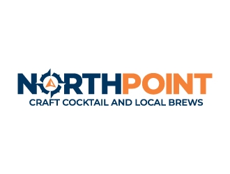 Northpoint (tag line, Craft Cocktail and Local Brews) logo design by jaize