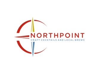Northpoint (tag line, Craft Cocktail and Local Brews) logo design by Franky.
