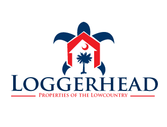 Loggerhead Properties of the Lowcountry logo design by bloomgirrl