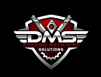Dynamic Machining Solutions logo design by DreamLogoDesign
