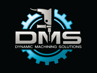 Dynamic Machining Solutions logo design by vinve