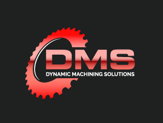 Dynamic Machining Solutions logo design by spiritz