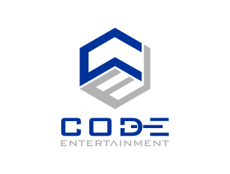 Code entertainment  logo design by qqdesigns