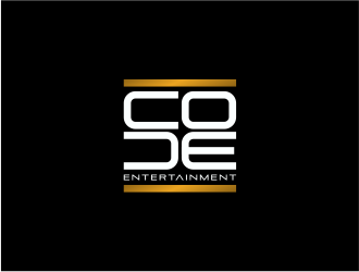 Code entertainment  logo design by FloVal