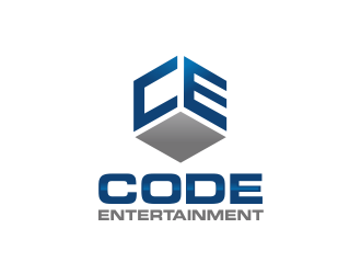 Code entertainment  logo design by kimora