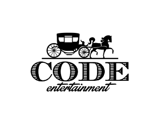 Code entertainment  logo design by kimora