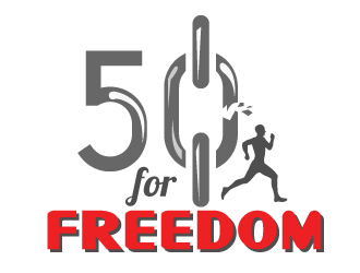 50 for Freedom logo design by mppal