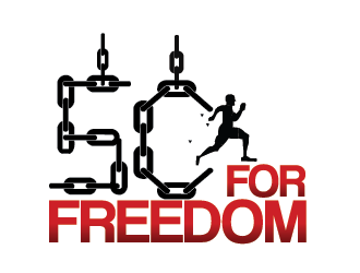 50 for Freedom logo design by czars