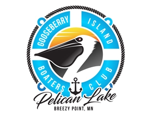 Gooseberry Island Boaters Club  logo design by DreamLogoDesign
